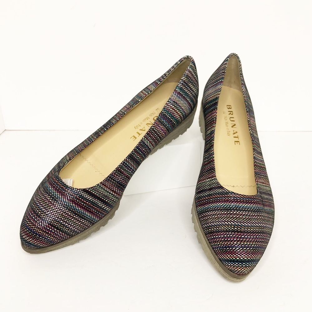 Brunate multicolored, wedge shoe - Picture 4 of 11